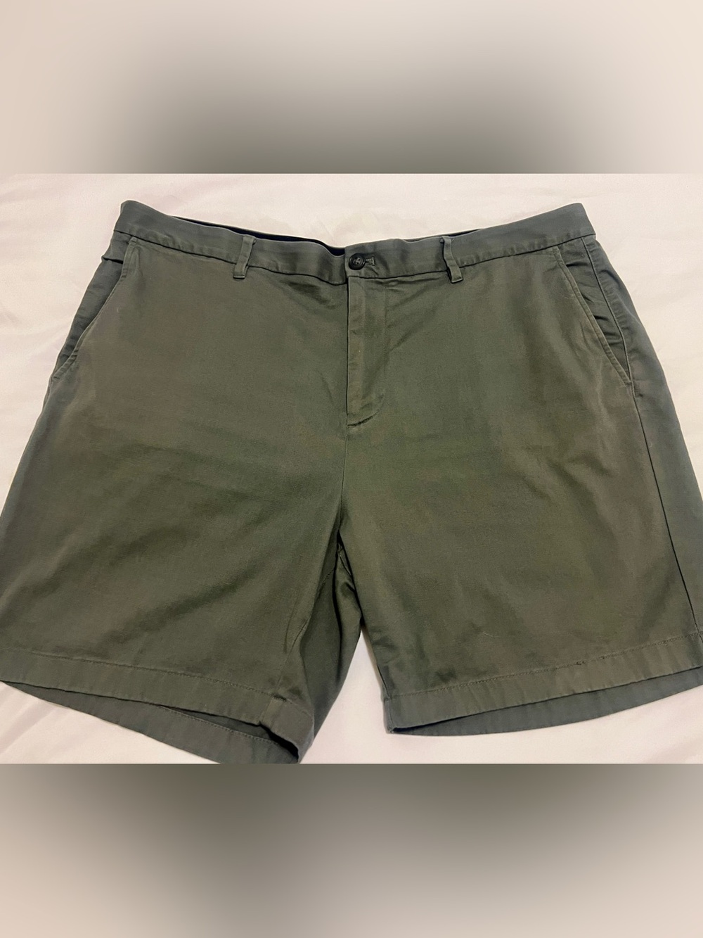 🏷️ Fairlane Men’s Classic Chino Shorts - Olive Green (Size 40)